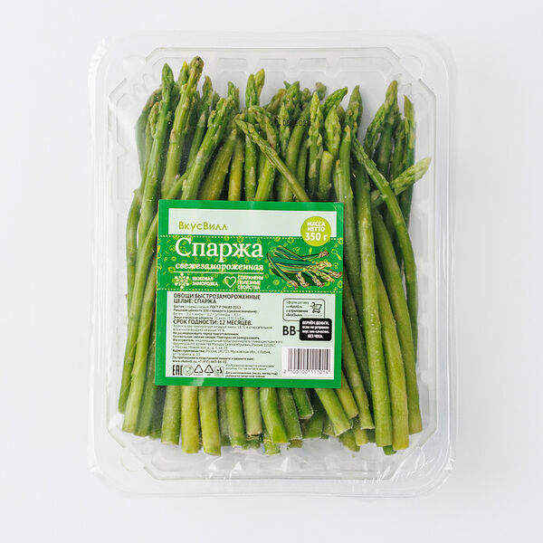 Спаржа, быстрозамороженная(Продукт замороженный)