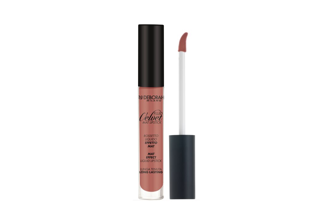 

Помада для губ матовая жидкая Deborah Milano Fluid Velvet Mat Lipstick т.01 Античная роза 4,5 г