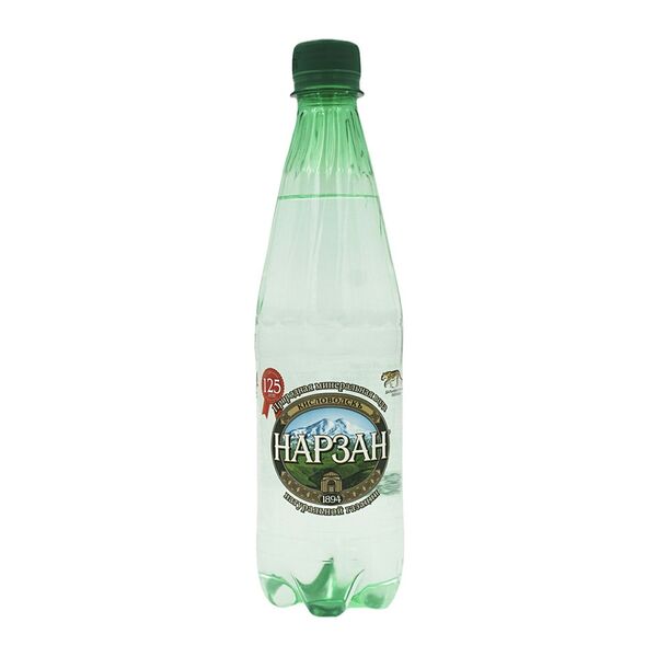 Вода минеральная Нарзан натуральной газации 500 мл