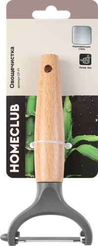 

Овощечистка Homeclub дерево, сталь, Арт. GF-F1