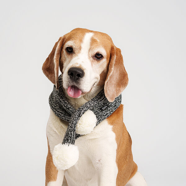 Шарф Rurri серый меланж