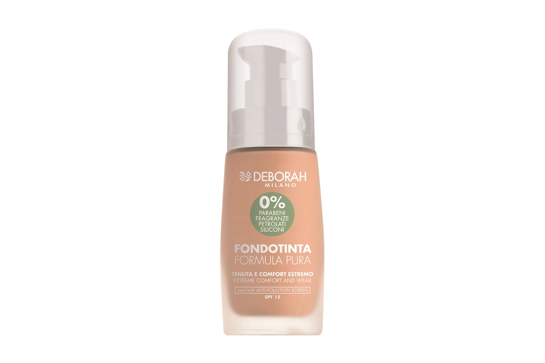 

Тональная основа Deborah Milano Formula Pura Foundation т.02 Бежевый 30 мл