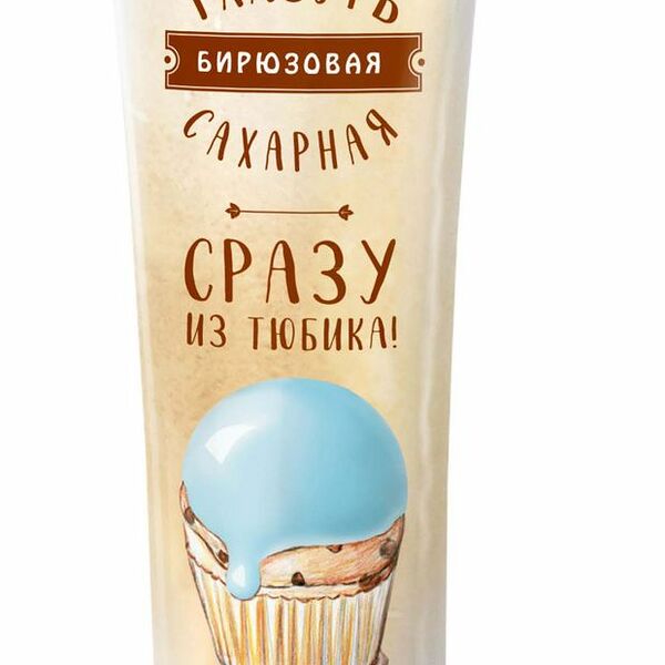 Глазурь Парфэ Декор сахарная бирюзовая 120 г