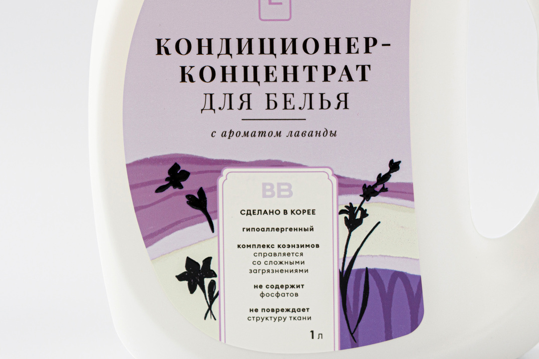 

Кондиционер-концентрат ВкусВилл для белья с ароматом лаванды 1 л