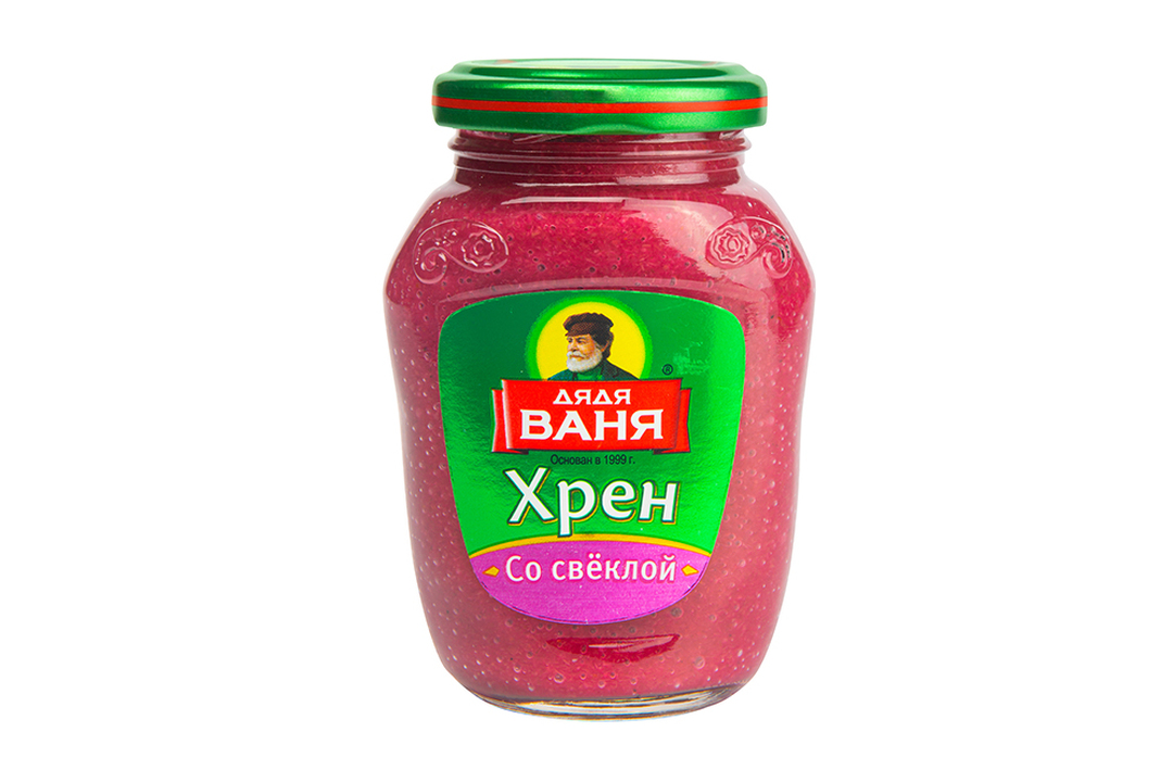 

Хрен столовый Дядя Ваня со свеклой 140 г