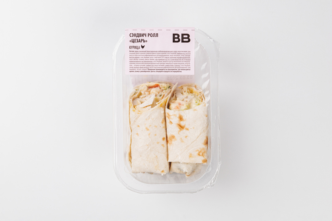 

Сэндвич ролл ВкусВилл Цезарь 160 г