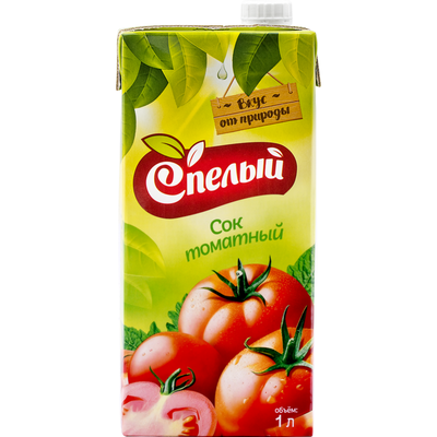 Сок"СПЕЛЫЙ"(томат,восст.дп)1л