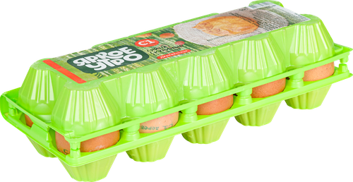 

Яйцо куриное Яркое утро Деревенские С1 коричневое 10 шт