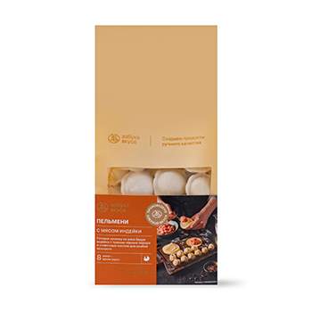 

Пельмени Азбука Вкуса с мясом индейки 600 г