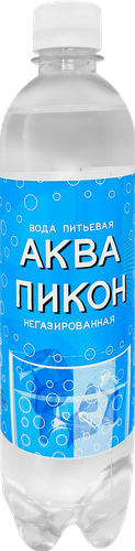

Вода негазированная Пикон Аква 0.5 л