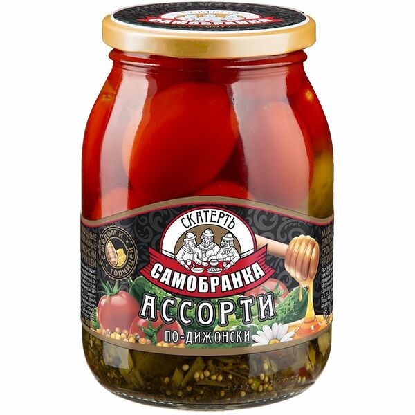 Ассорти Скатерть-Самобранка По-Дижонски с медом и горчицей 490 г