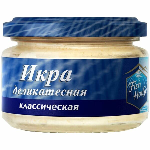 Икра Fish House деликатесная классическая 180 г