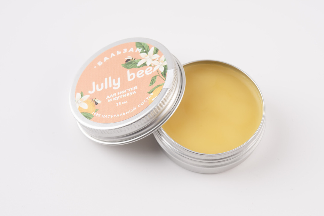 

Бальзам "Для ногтей и кутикулы" Jully bee восстанавливающий, увлажняющий, питательный 25 мл