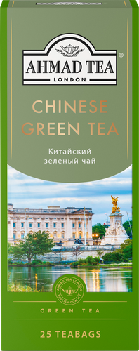 

Чай зеленый Ahmad Tea Китайский в пакетиках 1.8 г 25 шт.