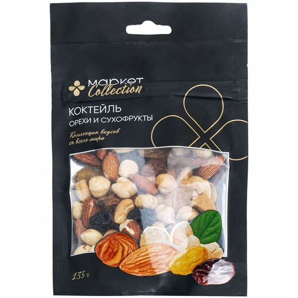 Смесь орехово-фруктовая Маркет Collection Коктейль 135 г