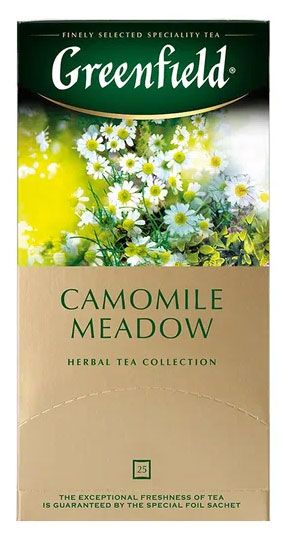 

Чай травяной Greenfield Camomile Meadow 25 х 1.5 г