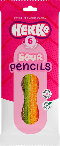 

Мармелад жевательный Hekke Карандаши ассорти 6 вкусов 70 г