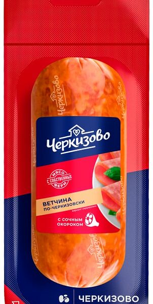 Ветчина Черкизово По-черкизовски вареная 400г