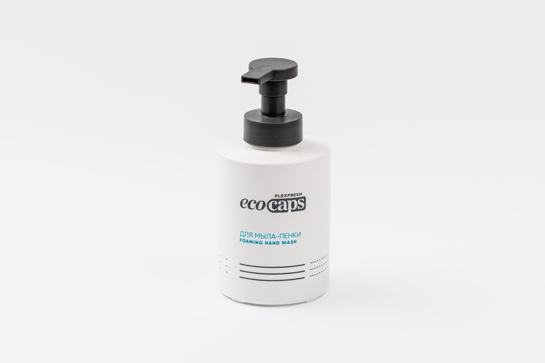 

Флакон EcoCaps белый с пенным дозатором 500 мл