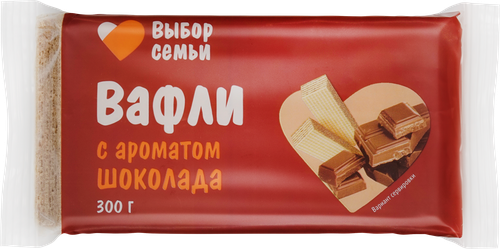 

Вафли Выбор Семьи шоколадные 300 г