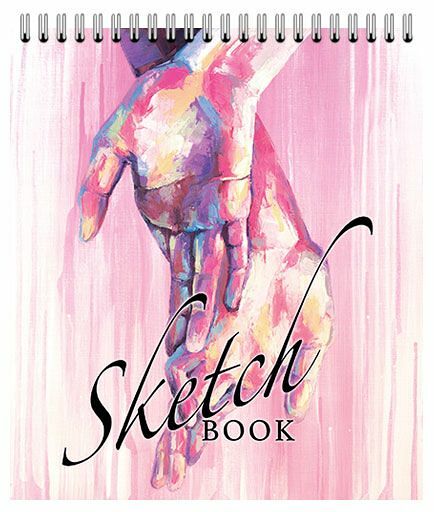 Скетчбук Полотняно-заводская бумажная мануфактура Руки, 60 листов