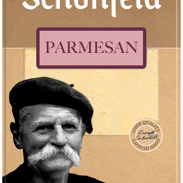 Сыр Schonfeld Пармезан 4 месяца нарезка 40% 125 г