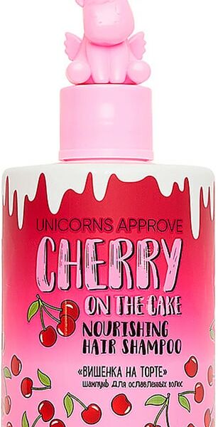 Шампунь для волос Unicorns Approve Вишня для объема волос 300мл