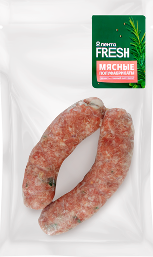 

Купаты из свинины и говядины Лента Fresh замороженные вес