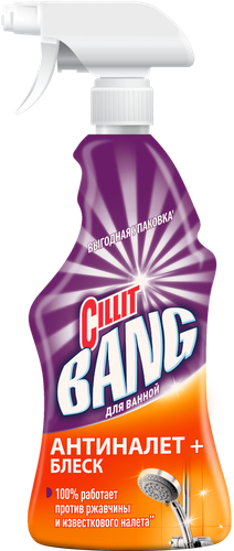 

Чистящее средство Cillit Bang Антиналет + Блеск 750 мл