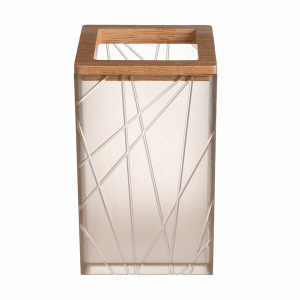 Стакан для ванной, Bath Republic, 6х6х10 см, в ассортименте