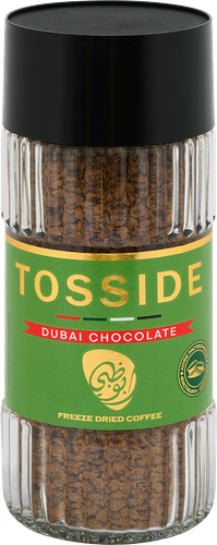 Кофе растворимый Tosside Dubai Chocolate сублимированный фисташка и шоколад 95 г