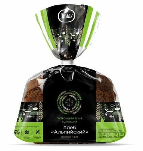 Хлеб Лимак альпийский нарезка, 300г