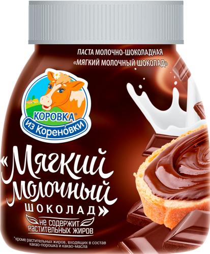 

Паста Коровка из Кореновки Мягкий молочный шоколад 330 г