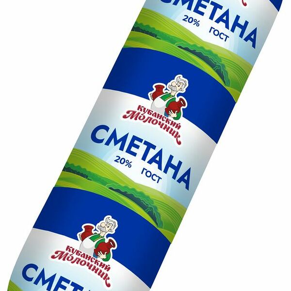 Сметана Кубанский Молочник 20%