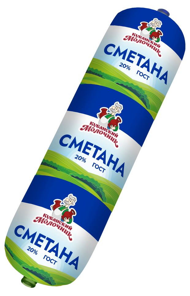 

Сметана Кубанский Молочник 20%