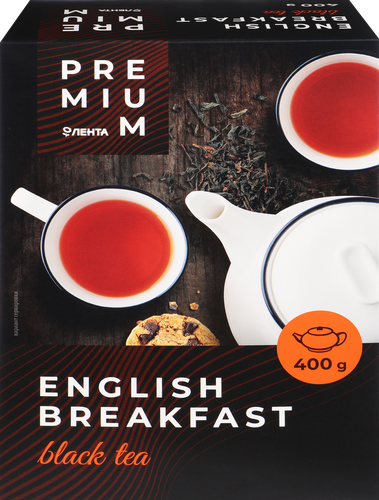 

Чай черный ЛЕНТА PREMIUM Английский завтрак