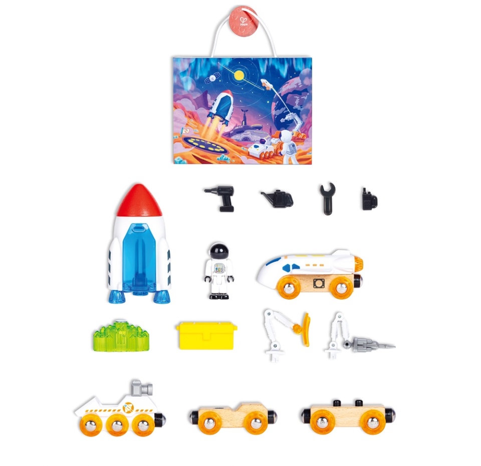 

Игровой набор Hape Космические приключения 26х8х20 см
