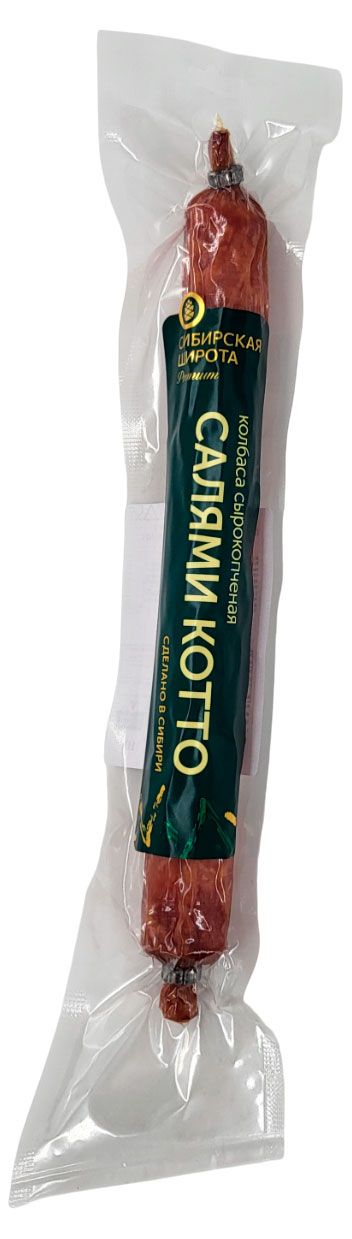 

Колбаса сырокопченая Сибирская широта Салями Котто 110 г