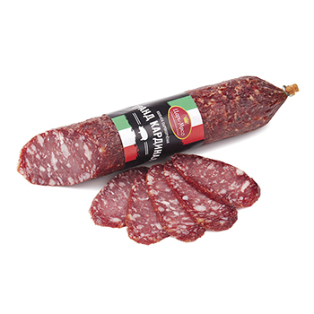 

Колбаса сырокопчёная Царь-Мясо Гранд Кардинал вес