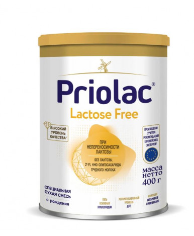 

Смесь Priolac безлактозная 400 г