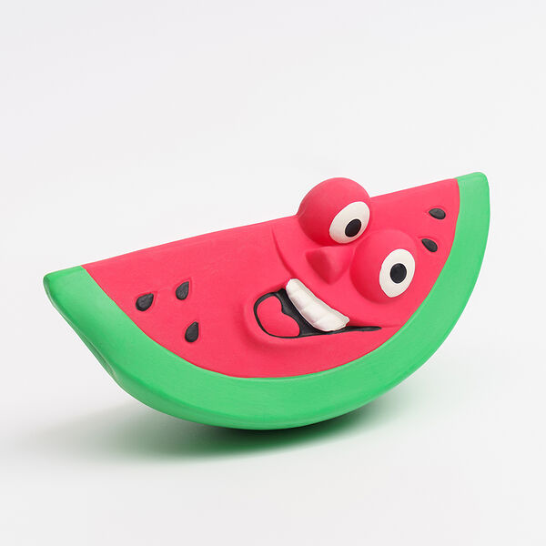 Игрушка Rurri для собак Арбуз, латекс 15.5x7.3x7 см