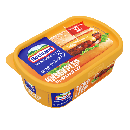 

Сыр плавленый Hochland Чизбургер 50% 200 г