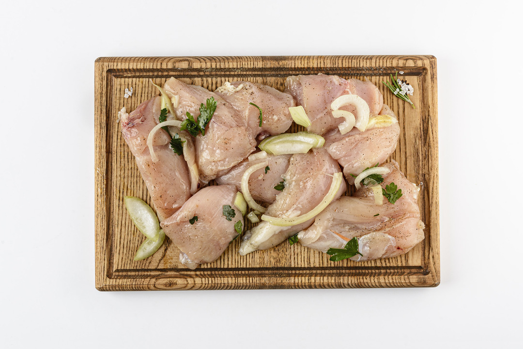

Шашлык из филе куриного, вес