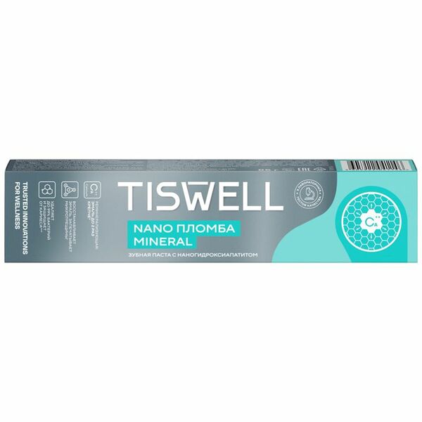 Зубная паста Tiswell Nano пломба Mineral 85 г