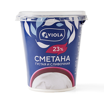 

Сметана Viola 23% 315 г