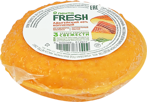 

Сыр Лента Fresh Адыгейский копченый без змж 250 г