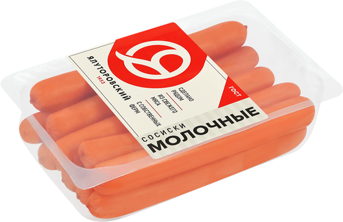

Сосиски Ялуторовский Молочные 500 г