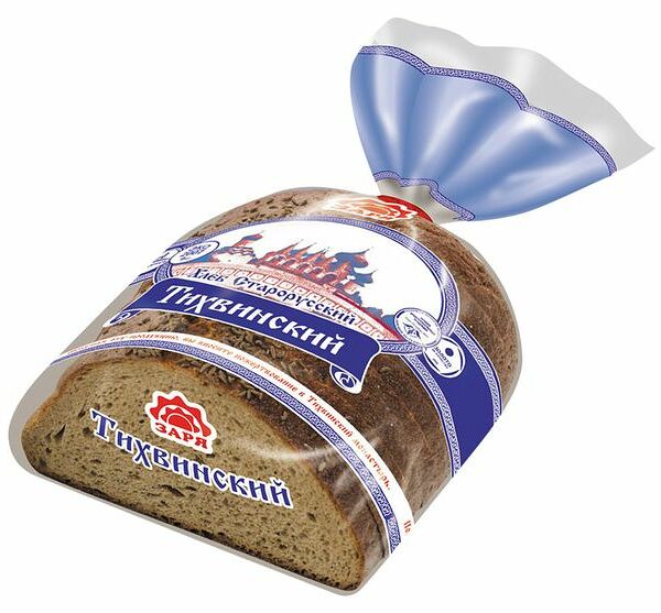 Хлеб Каравай Старорусский Тихвинский в нарезке