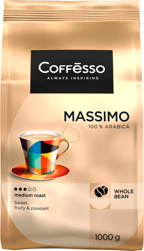 

Кофе в зернах Coffesso Massimo 1 кг