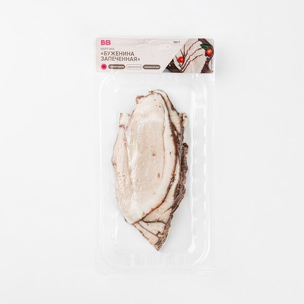 Буженина запеченная, нарезка
